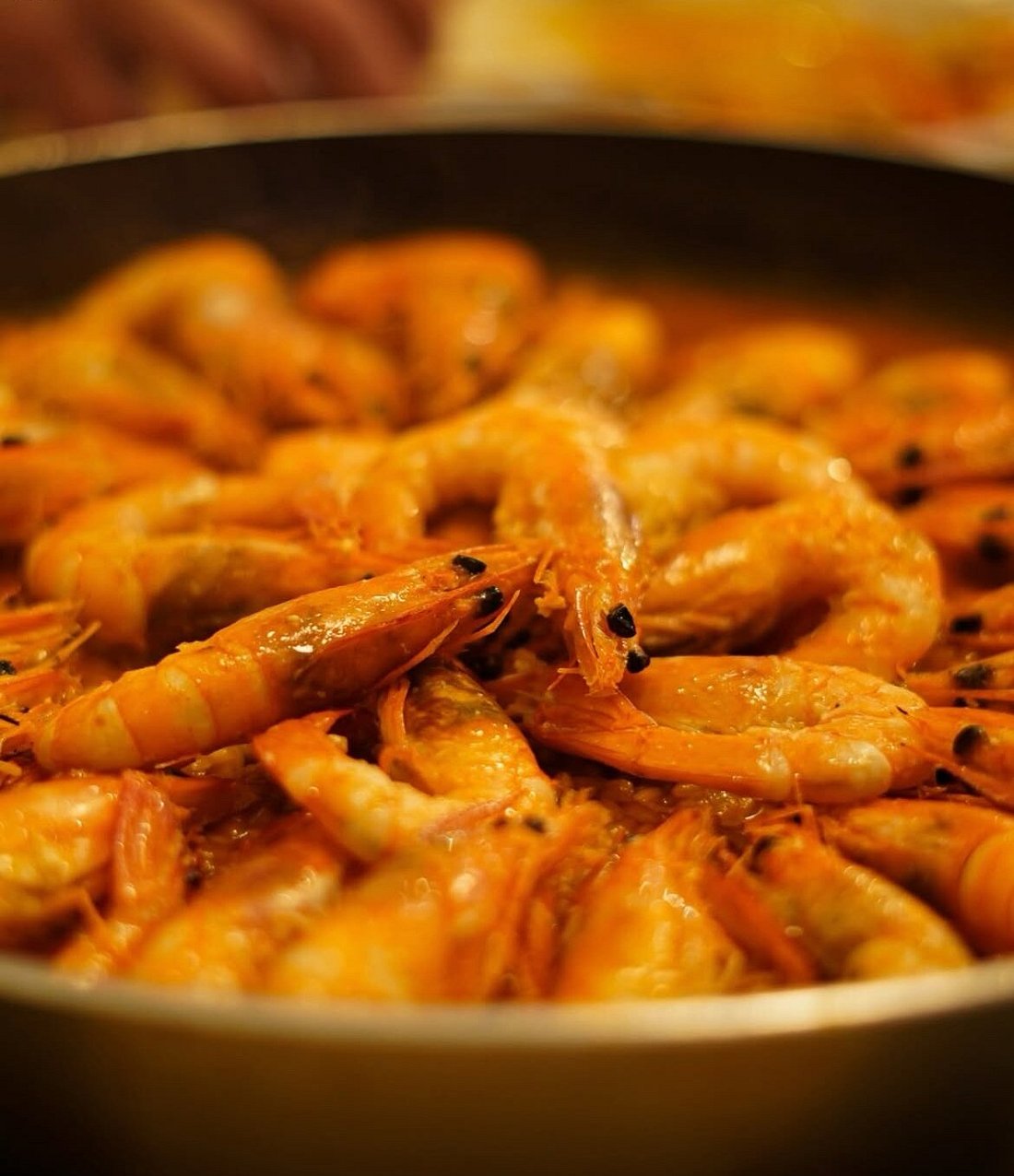 Arroz de marisco com lagosta servido no Restaurante NAU